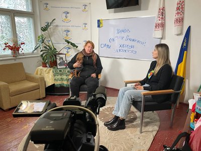 Світлана Вишневська, ВПО, переселенці, допомога переселенцям Світлана Вишневська, ВПО, переселенці, допомога переселенцям
