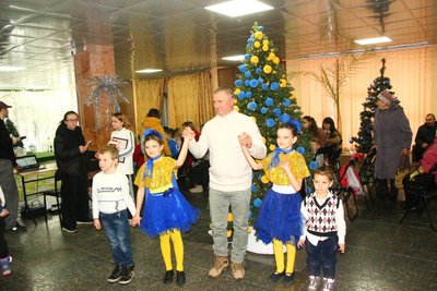В Охтирці Миколай вітав дітей і військових В Охтирці Миколай вітав дітей і військових