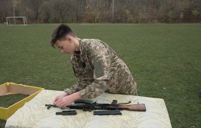 як розібрати автомат, як скласти автомат, військова підготовка