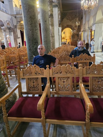 Четверо ветеранів з Житомира відвідали Святу Гору Афон Четверо ветеранів з Житомира відвідали Святу Гору Афон