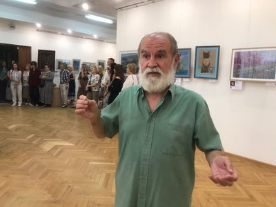 презентували виставку робіт художників-пастелістів, тернопіль, богдан ткачик