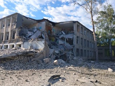 Пошкоджене приміщення в Шеченковому Пошкоджене приміщення в Шеченковому