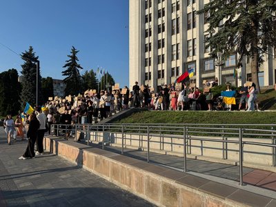 Акція на підтримку Михайла Федорова у Тернополі, 17 липня 2026 року Акція на підтримку Михайла Федорова у Тернополі, 17 липня 2026 року