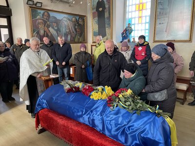 Херсон, ЗСУ, прощання, загиблий військовий, Олександр Сизов Херсон, ЗСУ, прощання, загиблий військовий, Олександр Сизов