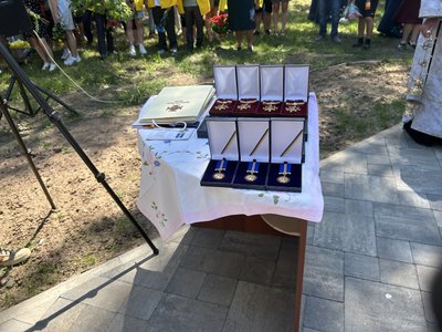 У Мачухах на Полтавщині відкрили Алею Слави Героїв У Мачухах на Полтавщині відкрили Алею Слави Героїв