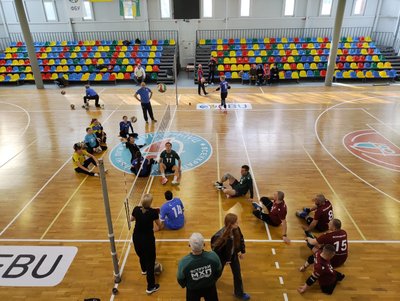 У Тернополі ветерани тренуються з жіночою паралімпійською збірною України, волейбол, 30 квітня 2026 року У Тернополі ветерани тренуються з жіночою паралімпійською збірною України, волейбол, 30 квітня 2026 року