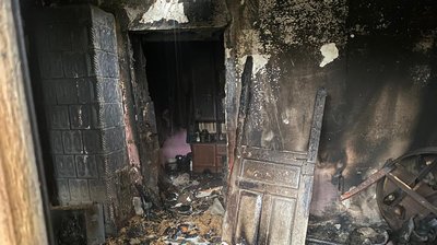 Під час пожежі на Тернопільщині загинув чоловік, 22 грудня 2025 року Під час пожежі на Тернопільщині загинув чоловік, 22 грудня 2025 року