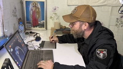 Антон військовослужбовець батальйону безпілотних систем "Корсар" 38 ОБрМП Донецька область Антон військовослужбовець батальйону безпілотних систем "Корсар" 38 ОБрМП Донецька область