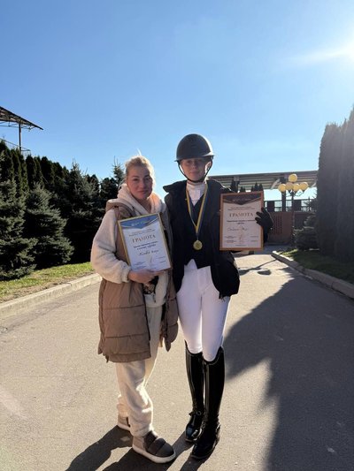 Спортсменка з Дніпра Марія Олійник перемогла у фіналі Кубка України з виїздки Спортсменка з Дніпра Марія Олійник перемогла у фіналі Кубка України з виїздки