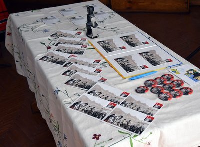 Погашення марки "Сім’я Бандери". Тернопільщина, Шумськ, серпень 2024 Погашення марки "Сім’я Бандери". Тернопільщина, Шумськ, серпень 2024