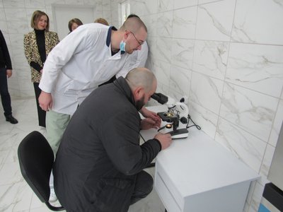 У Березанці на Миколаївщині відкрили медичну лабораторію