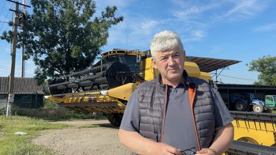 Директор сільськогосподарського підприємства у Слободі Михайло Попов Директор сільськогосподарського підприємства у Слободі Михайло Попов