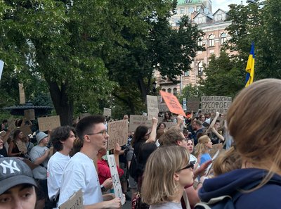 В Україні тривають протести проти відставки Федорова з посади міністра оборони: День 12