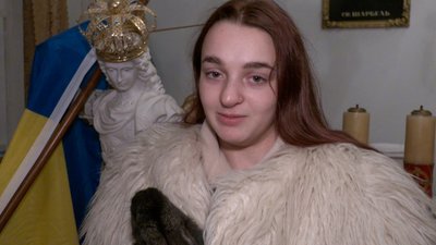 Вертеп колядники переселенка з Дебальцевого Катерина Слов'янськ Донецька область 7 січня 2024 рік Вертеп колядники переселенка з Дебальцевого Катерина Слов'янськ Донецька область 7 січня 2024 рік