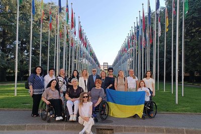 Житомирянка Неля Ковалюк: доносимо світу проблеми людей з інвалідністю в умовах війни в Україні Житомирянка Неля Ковалюк: доносимо світу проблеми людей з інвалідністю в умовах війни в Україні