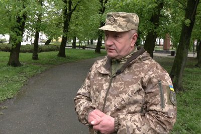 Боєць Юрій Рибак з Хмельницького Боєць Юрій Рибак з Хмельницького