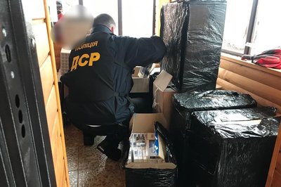 На Київщині вилучили контрафактний тютюн на майже 3,5 млн грн
