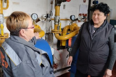 "Було страшно, але мусили робити", — машиністка котельні в Житомирі Любов Коваленко "Було страшно, але мусили робити", — машиністка котельні в Житомирі Любов Коваленко