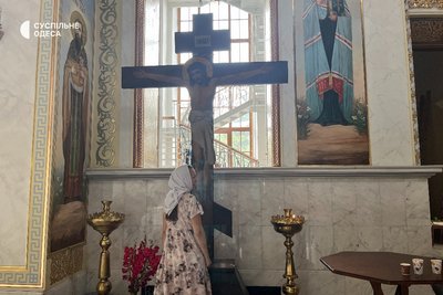 В Одесі готують до зими Спасо-Преображенський собор, зруйнований ракетним ударом два роки тому В Одесі готують до зими Спасо-Преображенський собор, зруйнований ракетним ударом два роки тому