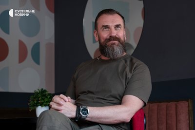 Міністр освіти і науки Оксен Лісовий під час інтерв'ю Міністр освіти і науки Оксен Лісовий під час інтерв'ю