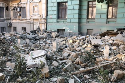 Наслідки нічної атаки по Одесі 23 липня Наслідки нічної атаки по Одесі 23 липня