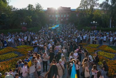 У Києві відбулась протестна ходьба із закликом повернути Федорова У Києві відбулась протестна ходьба із закликом повернути Федорова