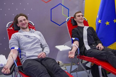 Корпоративний день донора у Житомирській політехніці — скільки студентів та працівників долучилися Корпоративний день донора у Житомирській політехніці — скільки студентів та працівників долучилися