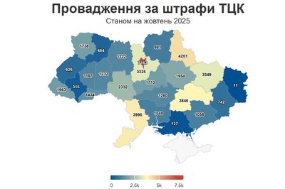 Скількох волинян оштрафували через порушення правил військового обліку Скількох волинян оштрафували через порушення правил військового обліку
