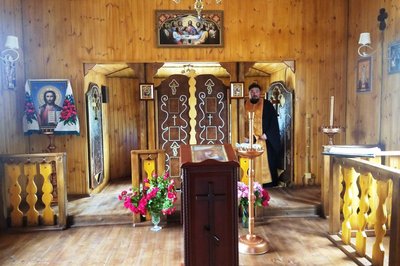В селі на півночі Житомирщини відкрили новий храм ПЦУ — місцеві жителі власноруч побудували церкву В селі на півночі Житомирщини відкрили новий храм ПЦУ — місцеві жителі власноруч побудували церкву