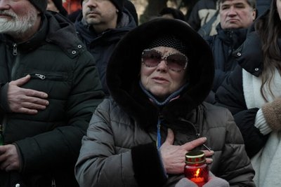 Вони виборювали свободу та гідність — у Житомирі вшанували пам'ять Героїв Небесної Сотні Вони виборювали свободу та гідність — у Житомирі вшанували пам'ять Героїв Небесної Сотні