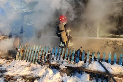 На Вінниччині під час пожежі у власній оселі загинув 65-річний чоловік На Вінниччині під час пожежі у власній оселі загинув 65-річний чоловік