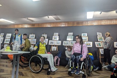 У Луцьку відбулися змагання з фехтування на кріслах колісних У Луцьку відбулися змагання з фехтування на кріслах колісних