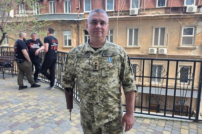 В Одесі відбулася акція на честь четвертої річниці вихідців оборонців з Азовсталі у Маріуполі