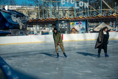 Одеса сонячна та засніжена: який вигляд має місто після негоди. Фоторепортаж Одеса сонячна та засніжена: який вигляд має місто після негоди. Фоторепортаж