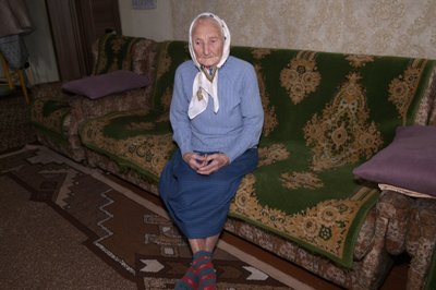 Старожилка з Ратнівщини Марія Приймачук