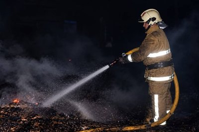 У селі Житомирського району вночі горіло підприємство з виробництва деревно-паливних пелетів У селі Житомирського району вночі горіло підприємство з виробництва деревно-паливних пелетів