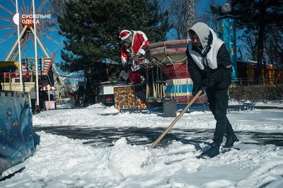 Одеса сонячна та засніжена: який вигляд має місто після негоди. Фоторепортаж Одеса сонячна та засніжена: який вигляд має місто після негоди. Фоторепортаж