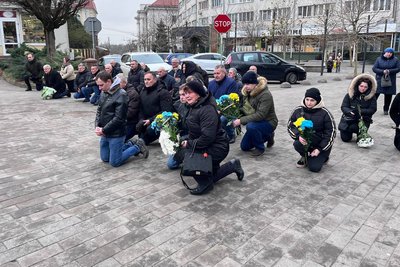 Втрати Волині — прощання з Романом Босюком у Луцьку Втрати Волині — прощання з Романом Босюком у Луцьку