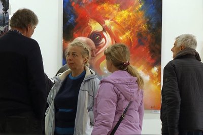 У Хмельницькому відкрили виставку членів обласної спілки художників. 29.04.2024 У Хмельницькому відкрили виставку членів обласної спілки художників. 29.04.2024