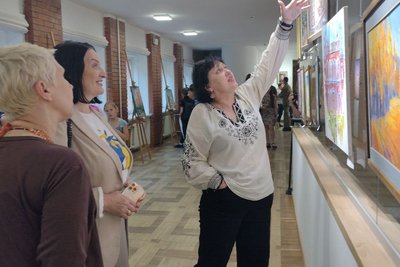 "Рідні барви 4.5.0" — виставка робіт художника з Краматорська відкрилася у Львові "Рідні барви 4.5.0" — виставка робіт художника з Краматорська відкрилася у Львові