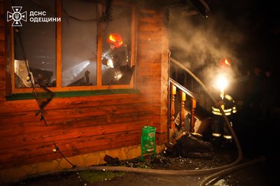 В Одесі горіла трапезна храму