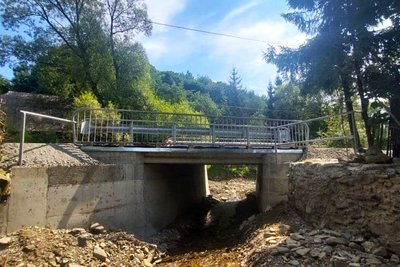 У селі Буковець на Закарпатті відновили міст, пошкоджений під час паводка У селі Буковець на Закарпатті відновили міст, пошкоджений під час паводка