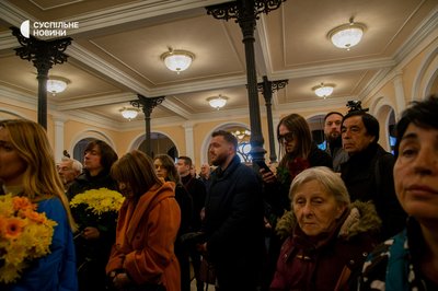 Прощання з Ніною Матвієнко у Національній філармонії Прощання з Ніною Матвієнко у Національній філармонії