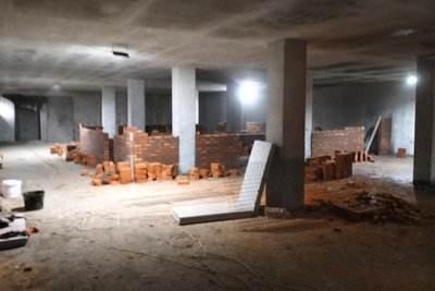 В Іванківському ліцеї будують протирадіаційне укриття для учнів