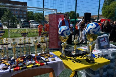 У Вінниці відбулася Спеціальна олімпіада з футболу У Вінниці відбулася Спеціальна олімпіада з футболу