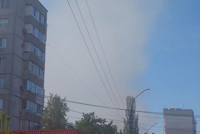 Пожежа у районі міського сміттєзвалищі у Житомирі — що відомо Пожежа у районі міського сміттєзвалищі у Житомирі — що відомо