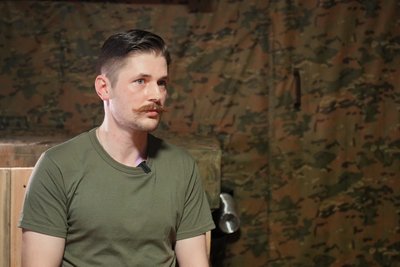 "Ми можемо більше, ніж думаємо", — Захар Маковський військовослужбовець 95 бригади і директор Пластового центру "Ми можемо більше, ніж думаємо", — Захар Маковський військовослужбовець 95 бригади і директор Пластового центру