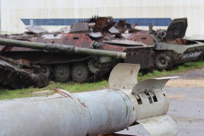 Розбита російська техніка в Циркунах Розбита російська техніка в Циркунах