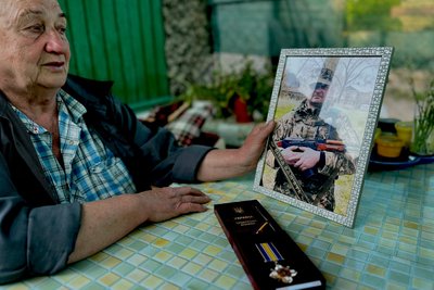 Матір загиблого військового В'ячеслава Афоніна