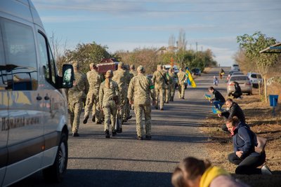 На Одещині попрощались з загиблим на фронті прикордонником На Одещині попрощались з загиблим на фронті прикордонником